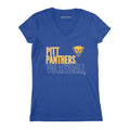 Pitt Volleyball: Text Logo Overlay Pittsburgh Panthers-College Other - YinzerShop