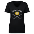 Pittsburgh 15 Sticks T-Shirt – Randy Cunneyworth V-Neck Cotton Tee, Short Sleeve Women's V-Neck T-Shirt - YinzerShop