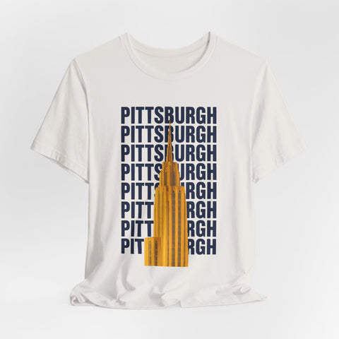 Pittsburgh Art Deco - Unisex Jersey Short Sleeve Tee T-Shirt - YinzerShop
