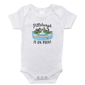 Pittsburgh Baby Onesie - Soft Cotton Infant Bodysuit | Adorable Baby Shower Gift Clothing - YinzerShop