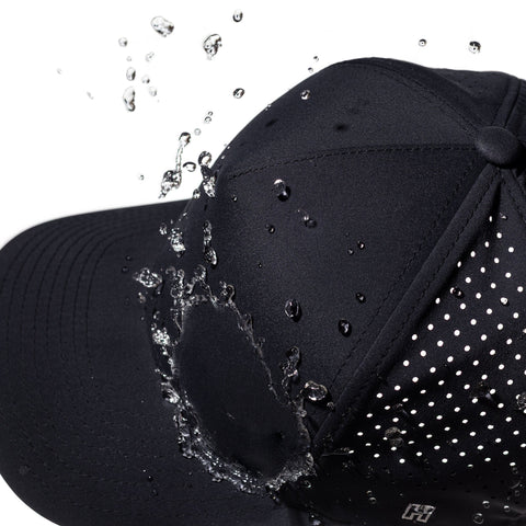 Pittsburgh Baseball Hat Featuring Water Repellent Fabric | Adjustable Snapback 5-Panel Cap - Haka Hat Performance - YinzerShop