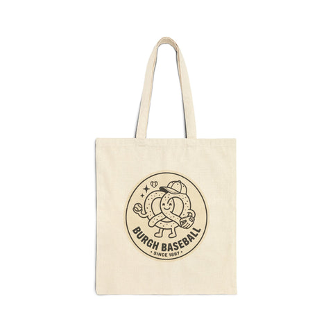 Pittsburgh Baseball Pride Tote | City Baseball Logo Canvas Tote Bag - YinzerShop