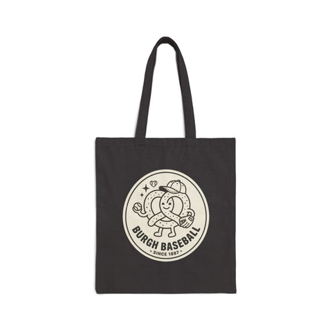Pittsburgh Baseball Pride Tote | City Baseball Logo Canvas Tote Bag - YinzerShop