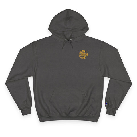 Pittsburgh Bear - Print on back - Champion Hoodie Hoodie - YinzerShop