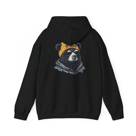 Pittsburgh Bear - Unisex Heavy Blend™ Hooded Sweatshirt Hoodie - YinzerShop