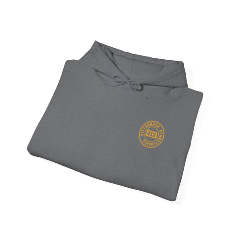 Pittsburgh Bear - Unisex Heavy Blend™ Hooded Sweatshirt Hoodie - YinzerShop