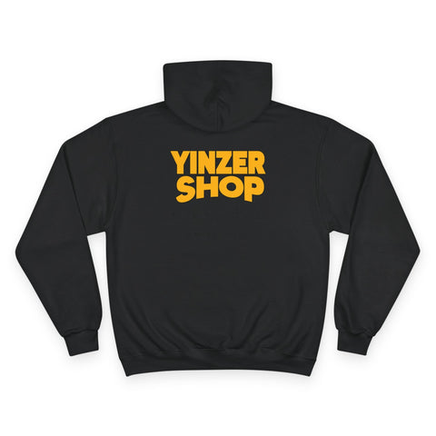 Pittsburgh Block Letters Champion Hoodie Hoodie - YinzerShop