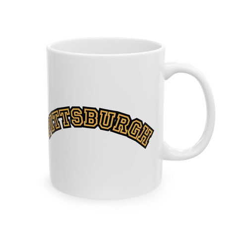 Pittsburgh Block Letters - Coffee Mugs (11oz, 15oz) Mug - YinzerShop