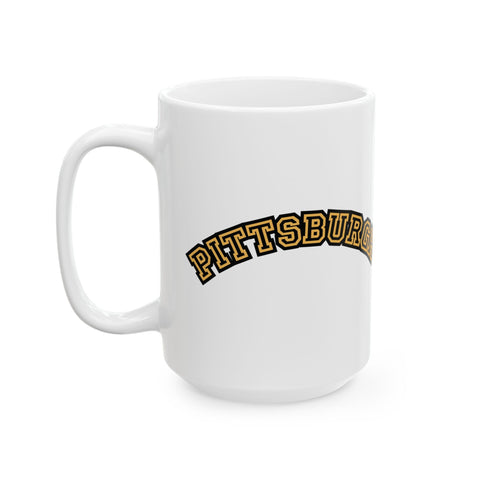 Pittsburgh Block Letters - Coffee Mugs (11oz, 15oz) Mug - YinzerShop