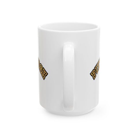 Pittsburgh Block Letters - Coffee Mugs (11oz, 15oz) Mug - YinzerShop