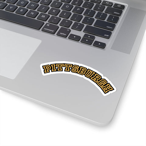 Pittsburgh Block Stickers - Colorful Vinyl Kiss-Cut Decals With Glossy Finish Paper Products - YinzerShop
