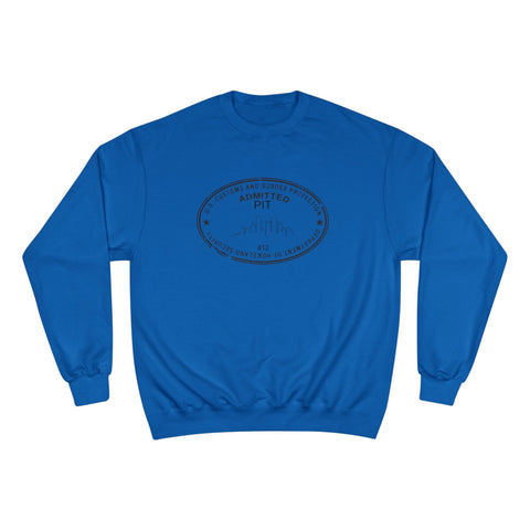 Pittsburgh Border Stamp - Champion Sweatshirt Sweatshirt - YinzerShop