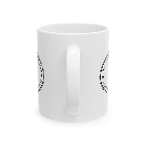 Pittsburgh Border Stamp - Coffee Mugs (11oz, 15oz) Mug - YinzerShop