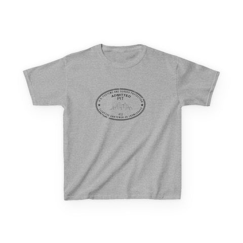 Pittsburgh Border Stamp - Kids Graphic T-Shirt Kids Apparel - YinzerShop
