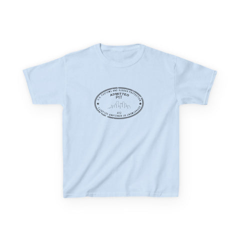 Pittsburgh Border Stamp - Kids Graphic T-Shirt Kids Apparel - YinzerShop
