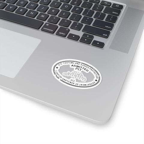 Pittsburgh Border Stamp - Kiss-Cut Stickers Paper Products - YinzerShop