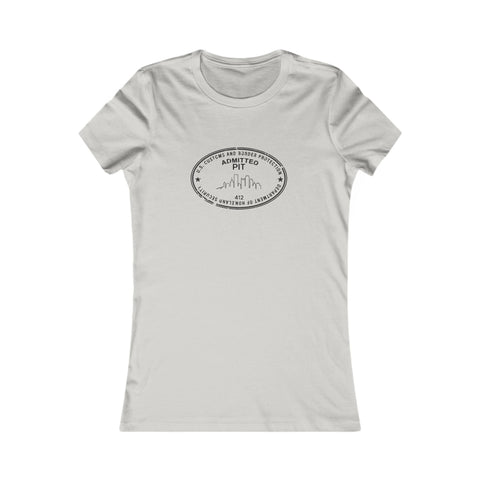 Pittsburgh Border Stamp - Women's Favorite Tee T-Shirt - YinzerShop