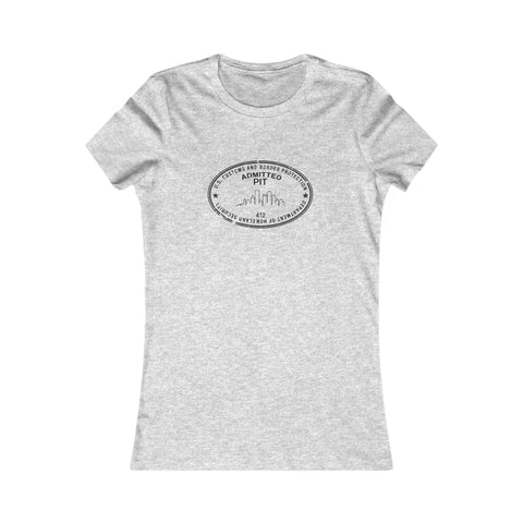 Pittsburgh Border Stamp - Women's Favorite Tee T-Shirt - YinzerShop