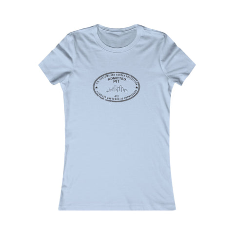 Pittsburgh Border Stamp - Women's Favorite Tee T-Shirt - YinzerShop