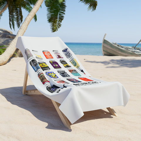Pittsburgh Breweries - Beach Towel Home Decor - YinzerShop
