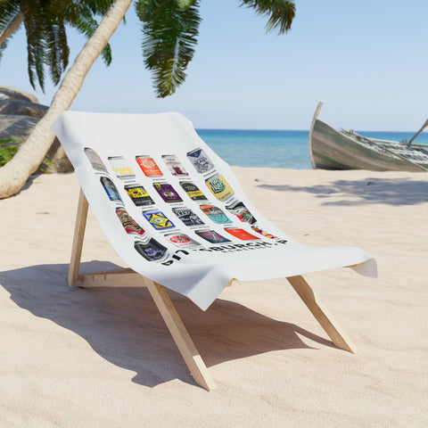 Pittsburgh Breweries - Beach Towel Home Decor - YinzerShop