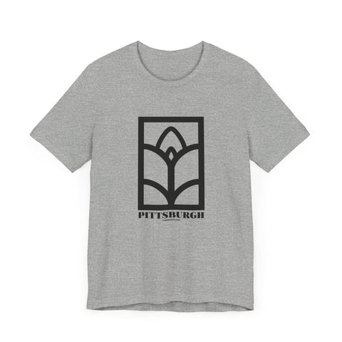 Pittsburgh Bridge Iron Motif - Short Sleeve Shirt T-Shirt - YinzerShop