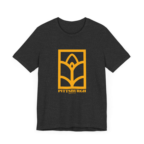 Pittsburgh Bridge Iron Motif - Short Sleeve Shirt T-Shirt - YinzerShop