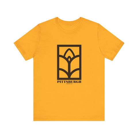 Pittsburgh Bridge Iron Motif - Short Sleeve Shirt T-Shirt - YinzerShop