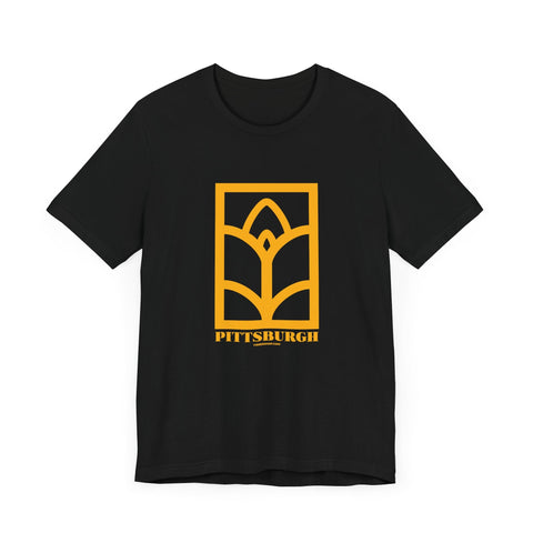 Pittsburgh Bridge Iron Motif - Short Sleeve Shirt T-Shirt - YinzerShop