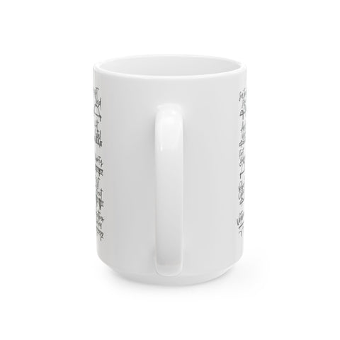 Pittsburgh Bridges Doodle - Coffee Mugs (11oz, 15oz) Mug - YinzerShop