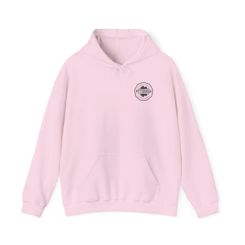 Pittsburgh Bridges Doodle - Unisex Heavy Blend™ Hooded Sweatshirt Hoodie - YinzerShop