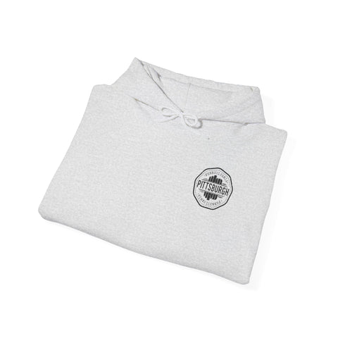 Pittsburgh Bridges Doodle - Unisex Heavy Blend™ Hooded Sweatshirt Hoodie - YinzerShop