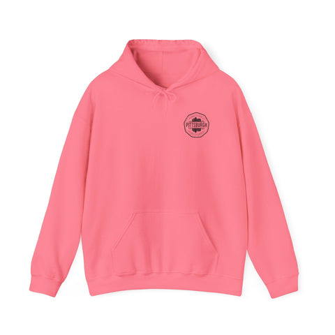 Pittsburgh Bridges Doodle - Unisex Heavy Blend™ Hooded Sweatshirt Hoodie - YinzerShop
