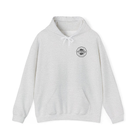 Pittsburgh Bridges Doodle - Unisex Heavy Blend™ Hooded Sweatshirt Hoodie - YinzerShop