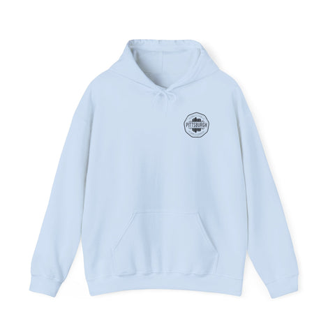 Pittsburgh Bridges Doodle - Unisex Heavy Blend™ Hooded Sweatshirt Hoodie - YinzerShop