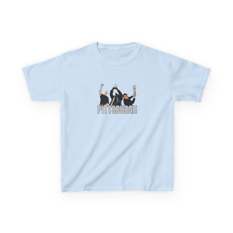 Pittsburgh Champion Coaches - Kids Graphic T-Shirt Kids Apparel - YinzerShop