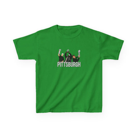 Pittsburgh Champion Coaches - Kids Graphic T-Shirt Kids Apparel - YinzerShop