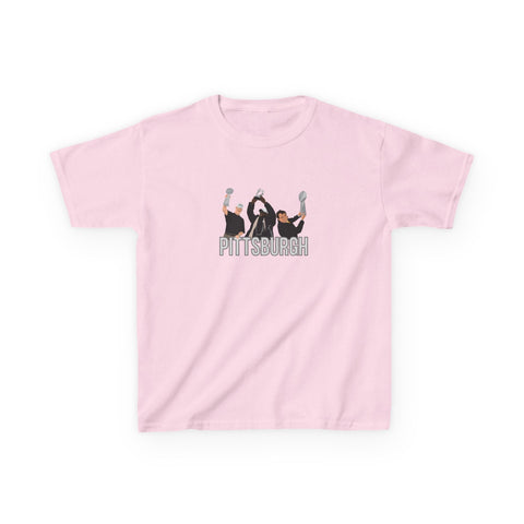 Pittsburgh Champion Coaches - Kids Graphic T-Shirt Kids Apparel - YinzerShop