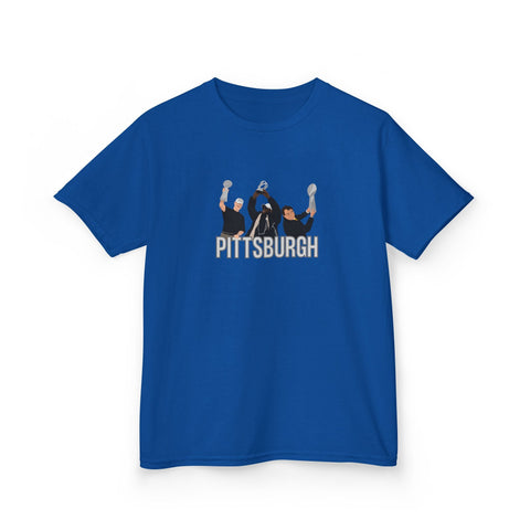 Pittsburgh Champion Coaches - Kids Graphic T-Shirt Kids Apparel - YinzerShop