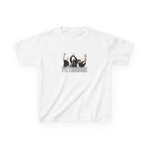 Pittsburgh Champion Coaches - Kids Graphic T-Shirt Kids Apparel - YinzerShop