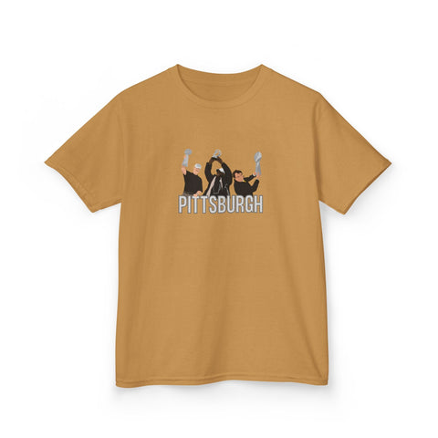 Pittsburgh Champion Coaches - Kids Graphic T-Shirt Kids Apparel - YinzerShop