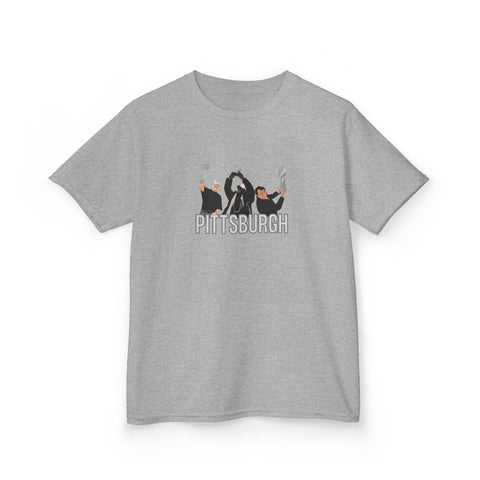 Pittsburgh Champion Coaches - Kids Graphic T-Shirt Kids Apparel - YinzerShop