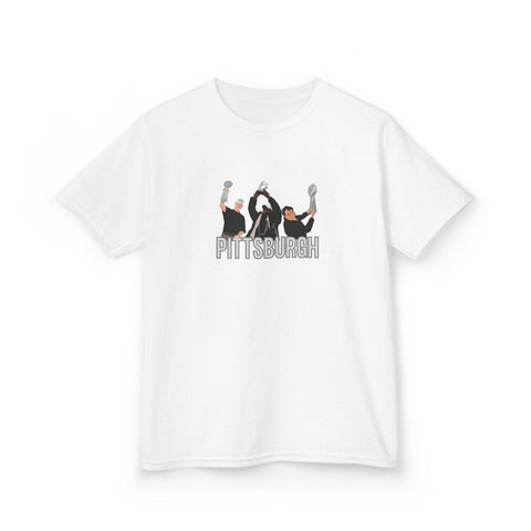 Pittsburgh Champion Coaches - Kids Graphic T-Shirt Kids Apparel - YinzerShop