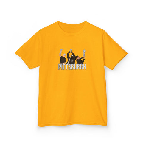 Pittsburgh Champion Coaches - Kids Graphic T-Shirt Kids Apparel - YinzerShop