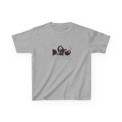 Pittsburgh Champion Coaches - Kids Graphic T-Shirt Kids Apparel - YinzerShop