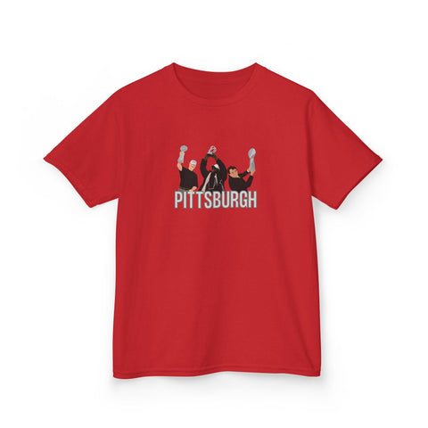 Pittsburgh Champion Coaches - Kids Graphic T-Shirt Kids Apparel - YinzerShop