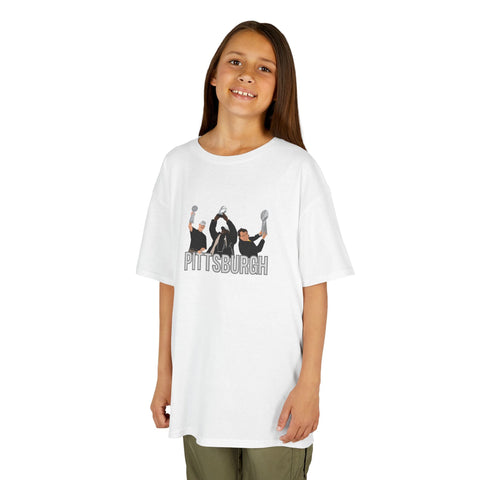Pittsburgh Champion Coaches - Kids Graphic T-Shirt Kids Apparel - YinzerShop