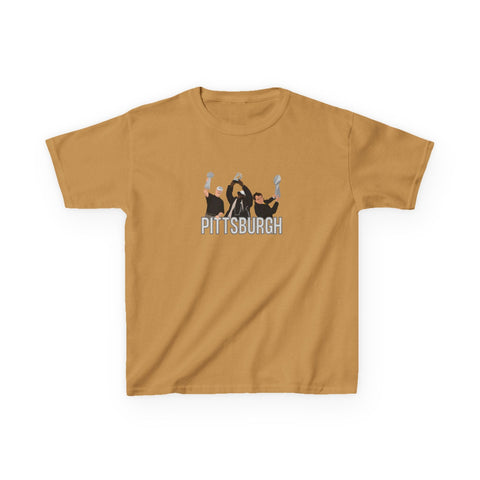 Pittsburgh Champion Coaches - Kids Graphic T-Shirt Kids Apparel - YinzerShop