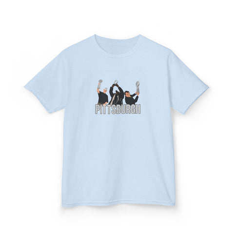 Pittsburgh Champion Coaches - Kids Graphic T-Shirt Kids Apparel - YinzerShop