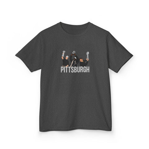 Pittsburgh Champion Coaches - Kids Graphic T-Shirt Kids Apparel - YinzerShop